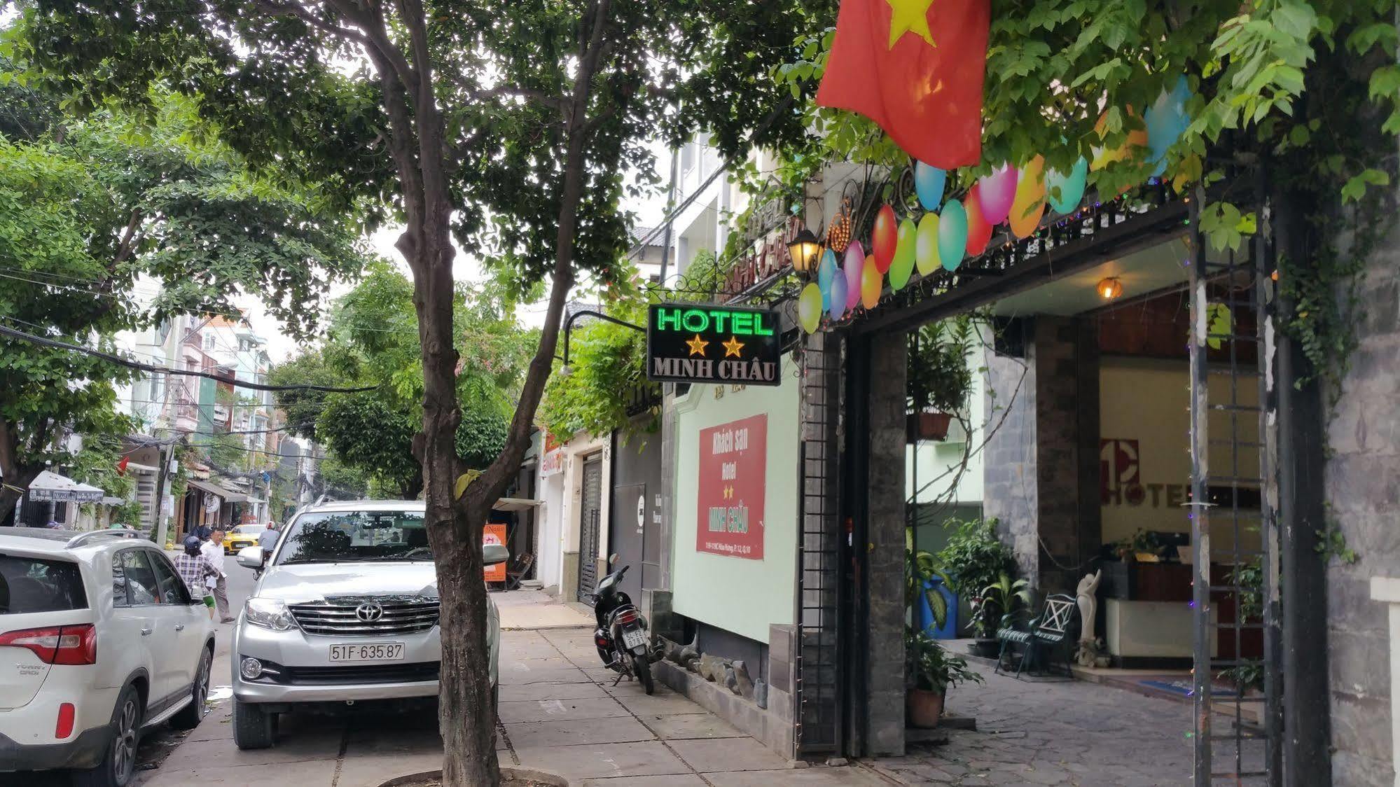 Hotel Khach San Minh Chau - Hoa Hung Ho Či Minovo Město Exteriér fotografie